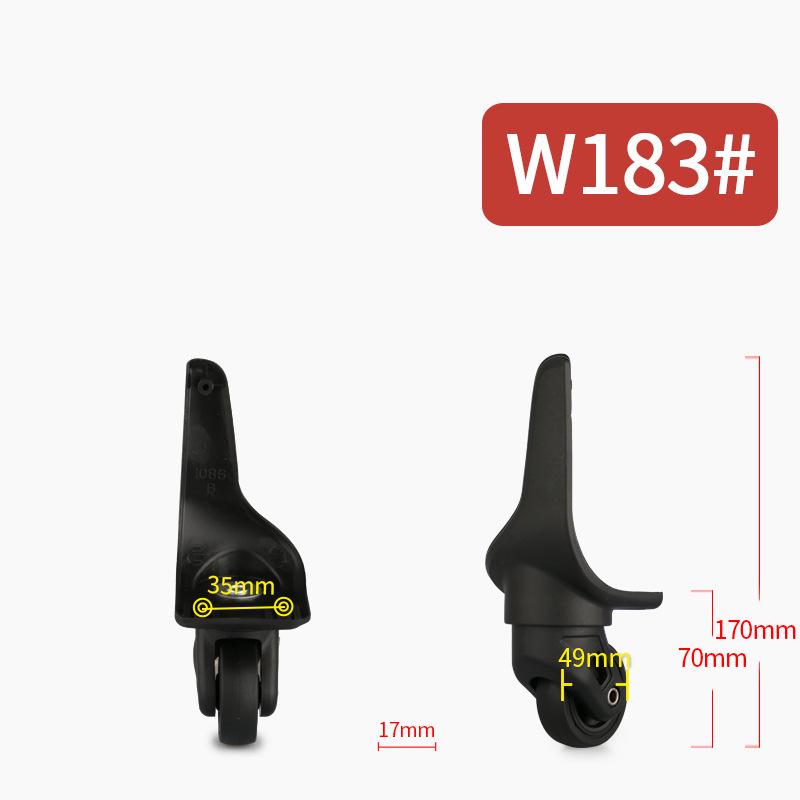 Universal Replacement Wheels for Luggage and Suitcases