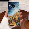 Phone Case For Realme 11 Pro+ Plus 5G RMX3740 RMX3741 / Realme 11 Pro RMX3771 Aesthetic Cute Cat Cover Transparent Soft TPU Case