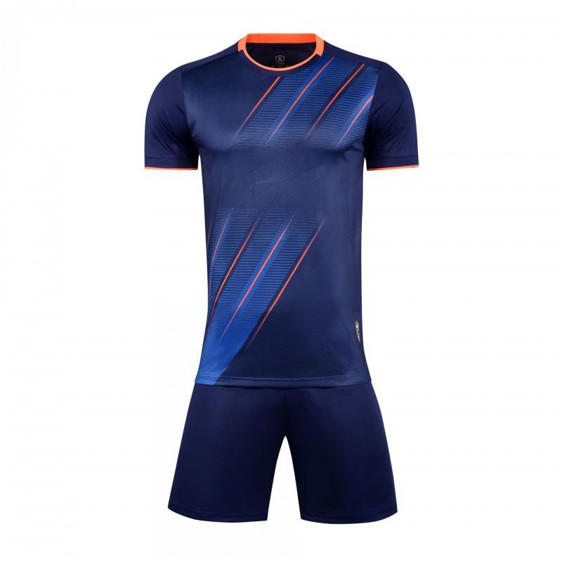 

New Adult Football Clothes Suit Team Training Competition Breathable Quick-drying Men s Group Purchase M