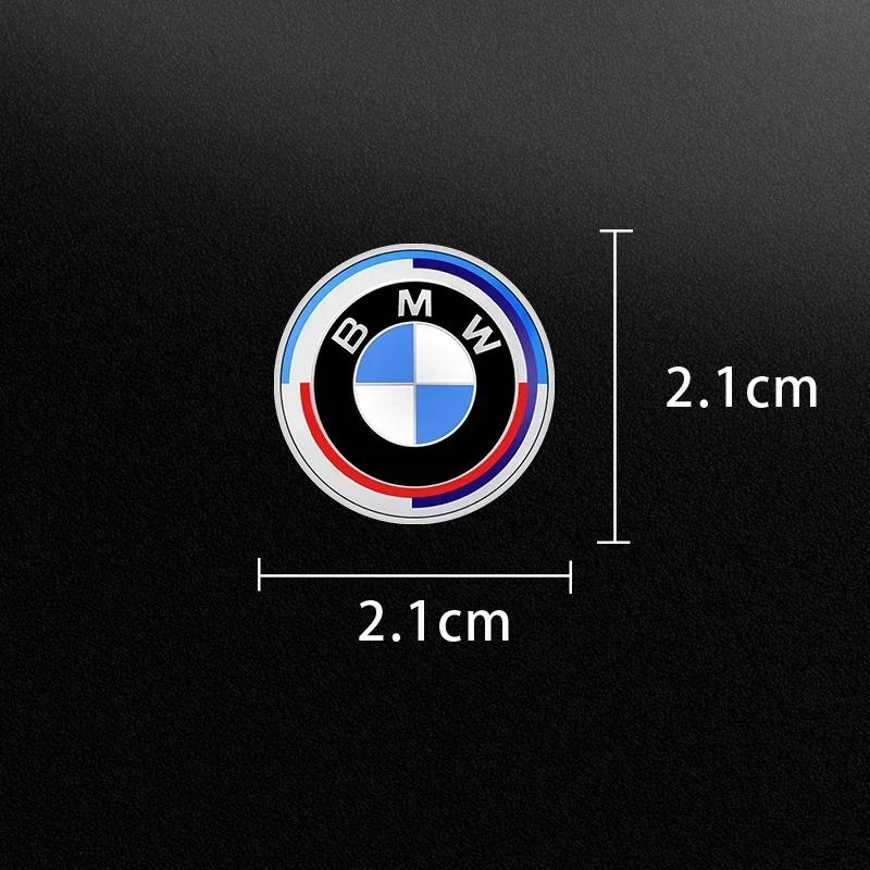 2025 Hot Car Badge Interior Decals Sticker Emblem Accessories For BMW 50th Kith F30 F10 E90 E46 E60 E70 E39 E36 E87 X7 E92 E91 E