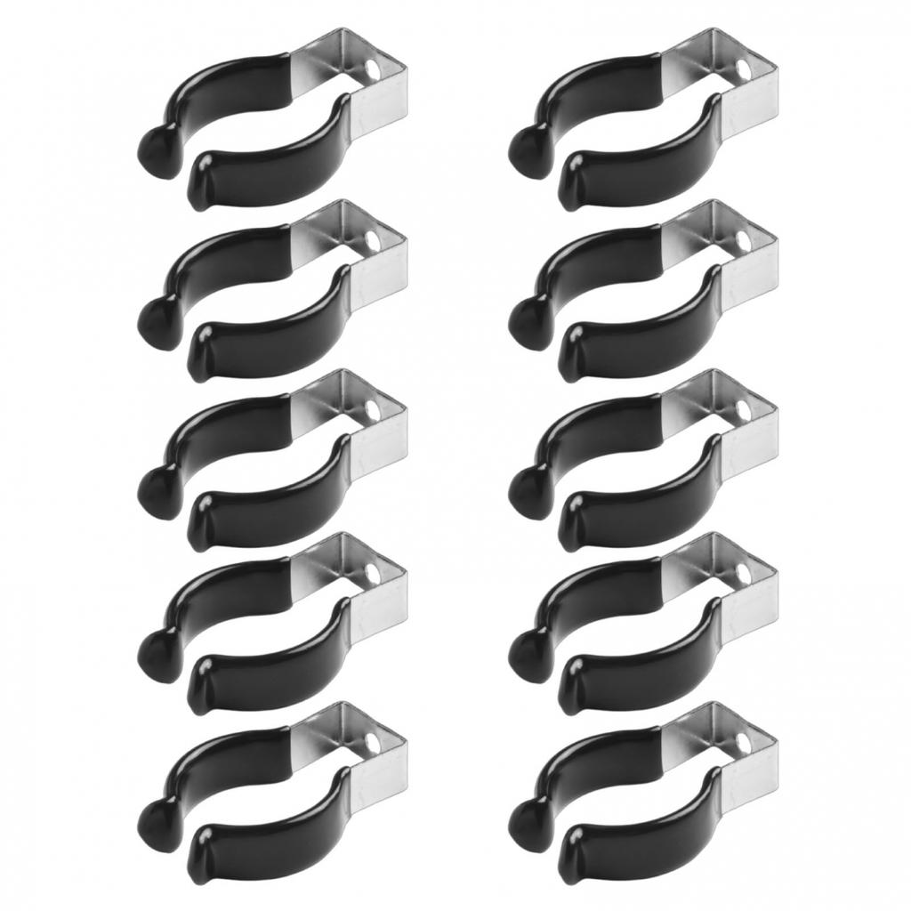 Secure Grip and Long Lasting Durability of Narrow Base Tool Spring Terry Clips