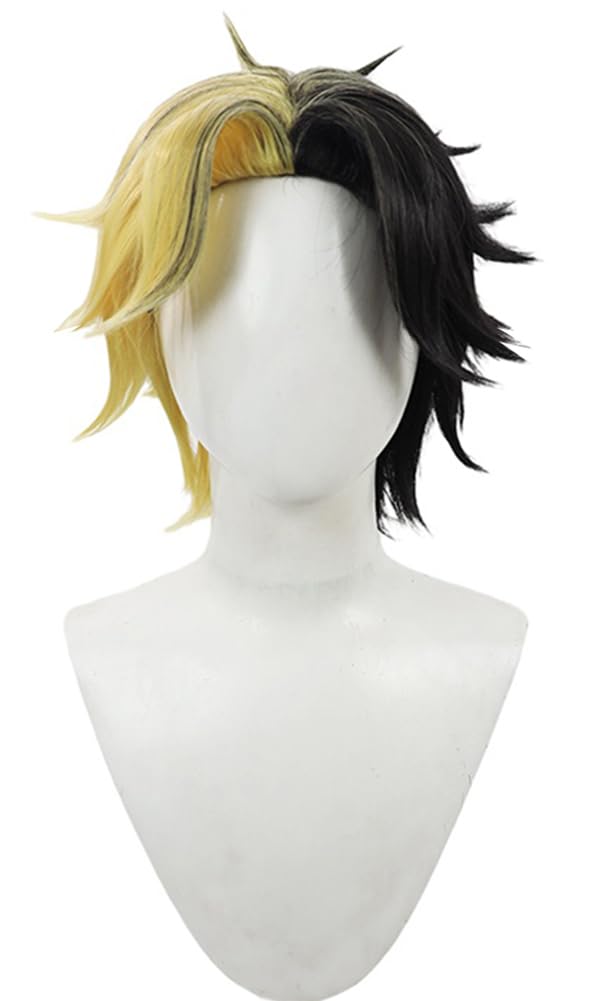 

Mashle Cosplay Wig, Costume Accessory, Heat-Resistant Wig, Perfect for Halloween, Events, Cosplay, and Photography (Rain Ames)
