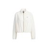 Future Of Tech Shirt Jacket With Solid Color Logo Women Casual Jackets Pink White HY2827