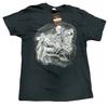 Hot Leathers Motorcycle Biker Shirt Skeleton Skull Large