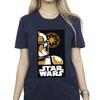 Star Wars Womens/Ladies Stormtrooper Art Poster Cotton Boyfriend T-Shirt