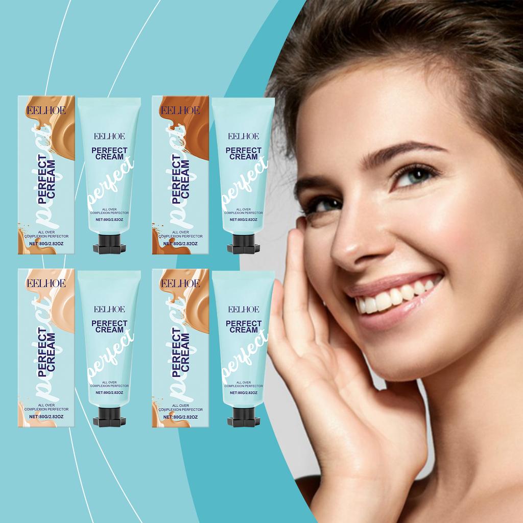 Long-lasting Concealer Cream Brightens the Skin All Over the Body Naturally Covers Blemishes and Dullness Waterproof and Sweat-proof Makeup Less
