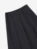 Luvm Pleated Long Skirt_Black