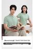 Qidingbao Classic Solid Color Lapel Short Sleeve Polo