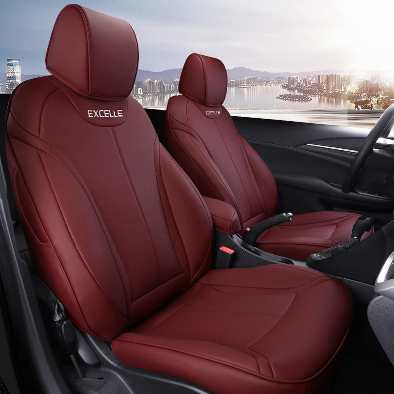 

Кожаный чехол на автомобильное сиденье Buick Excelle - Четыре сезона, Полный охват, Пятиместный, Оригинальная текстура Regular Leather