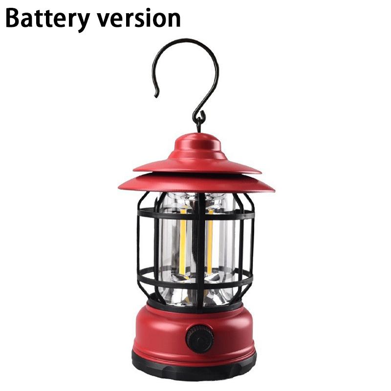Camping Light Solar-Powered Long-Lasting Rechargeable Portable Lighting Lamp