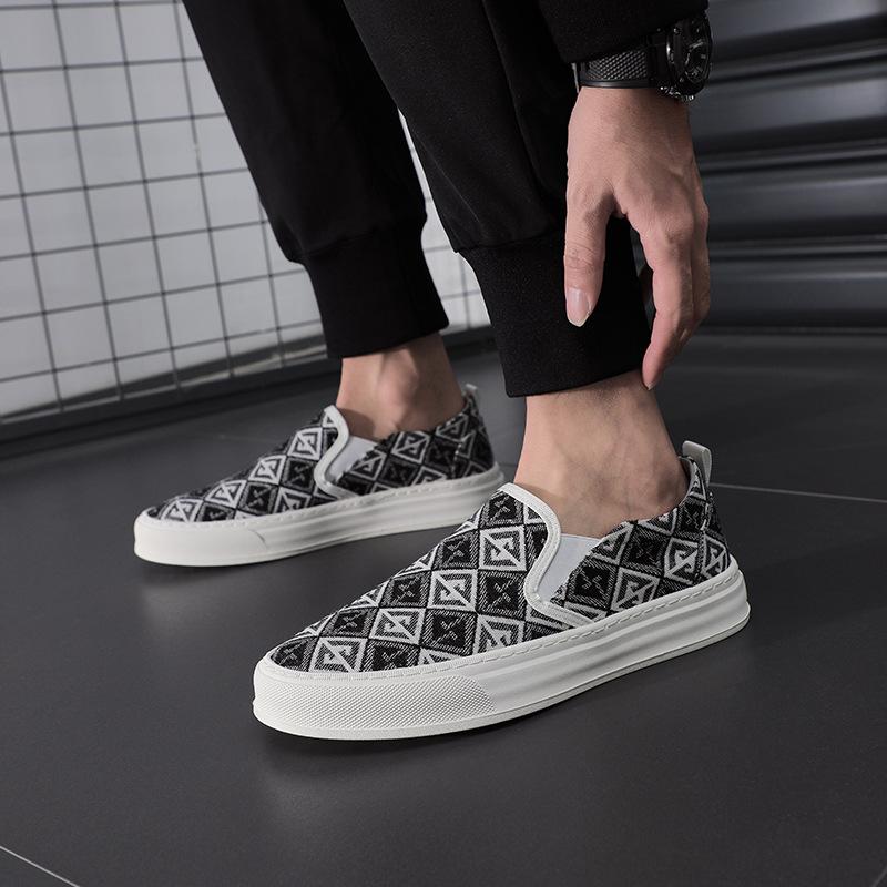 Summer Old Cloth Shoes, Beijing Sail, Breathable Camouflage, Knitted Comfortable Driving Shoes