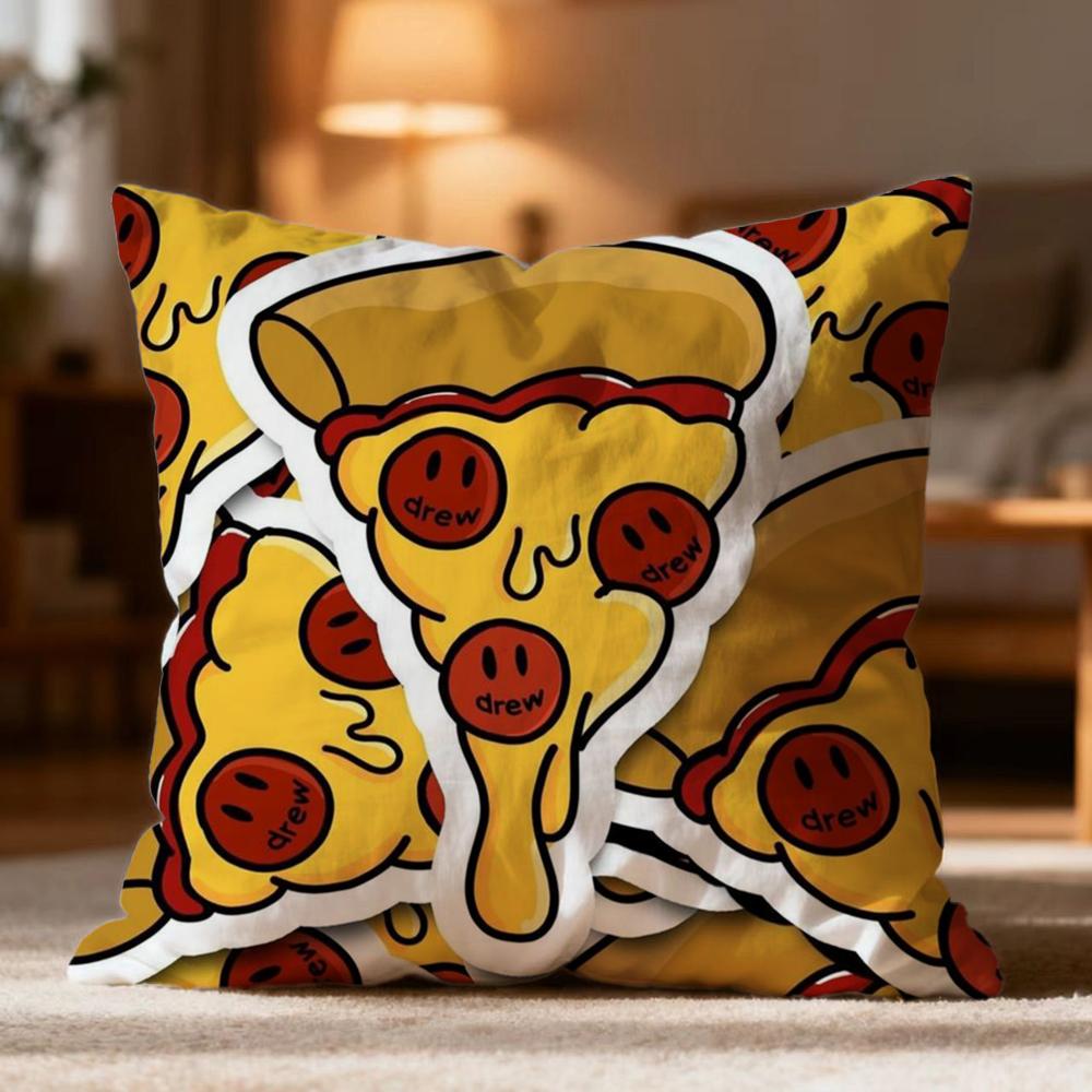 Hot D-DDrew House Cushion Cover Soft Washable Pillow Case Multi-Scene for Couch Bed Travel Office Use