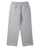 BAKKEN Smile Embroidered Logo Semi-Wide Sweatpants Bk9985_Gray