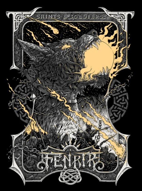 

Son of Loki Fenrir Wolf Norse Mythology Ragnarök Mens TShirt Short Sleeve Casual 100 Cotton ONeck Tshirt Fashion Streetwear 4XL