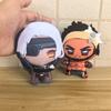 Latest 10Cm Game Overwatch 2 Character Ana Amari / Mauga Maugaloa Malosi Plush Toys Keychain Cosplay Cartoon Anime Plushie Doll