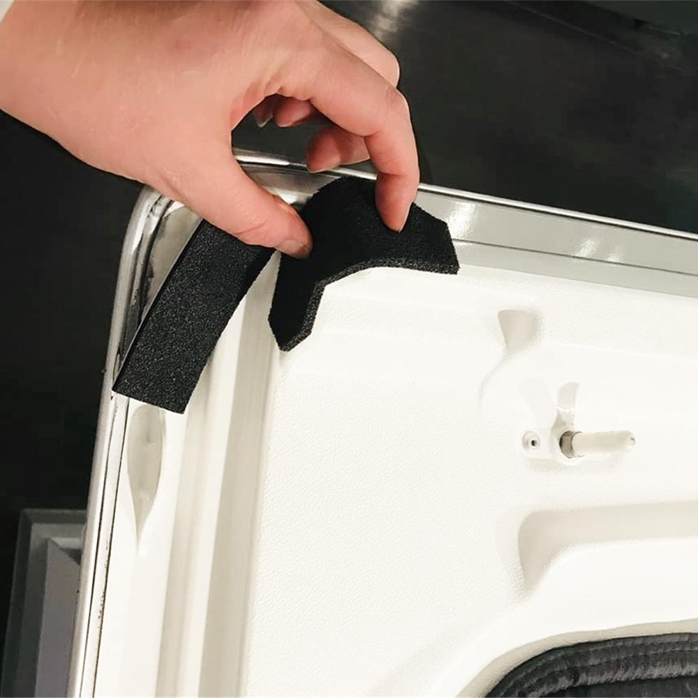 Kit Guarnizioni Tetto Rigido Auto Blocco Schiuma Tetto Riparazione Perdite Pioggia Tetto per Jeep Wrangler JL 2018-2025 2025 2025 2025 Accessori Interni