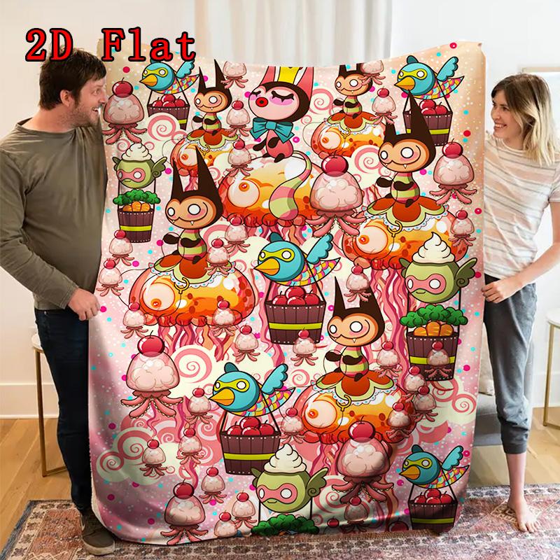 The Mythic Journey 2D Flat Pattern Flannel Blanket High quality All Seasons Warmth and Comfort Perfect for Christmas Gifts.MMT0918455