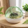 Bite Resistant Bird Cage Bed Transparent Parrot Nest House Hamster Bathtub  Pet Supplies
