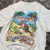 2001 Jimmy Buffett Tour T-Shirt kurzärmelig Unisex schwere Baumwolle