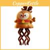 Octopus Wind Dancing Up Toy With Santa Claus And Elk Design For Christmas Gift