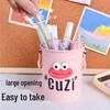 Quirky Cartoon Pen Holder – Large Capacity Cute and Creative Storage for Student and Office Stationery