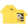 Rapper Milo J 111 166 Album Graphic T Shirt Unisex Women Fashion Hip Hop Tshirt Cotton Oversized Short Sleeve Tshirts Streetwear