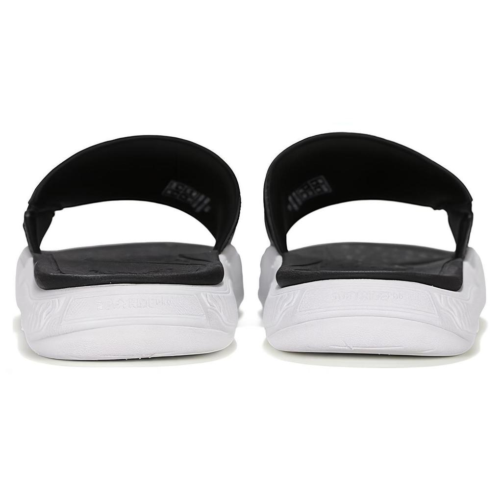 Puma Softride Non-Slip Durable Slippers Unisex Slippers Black White 395432-01