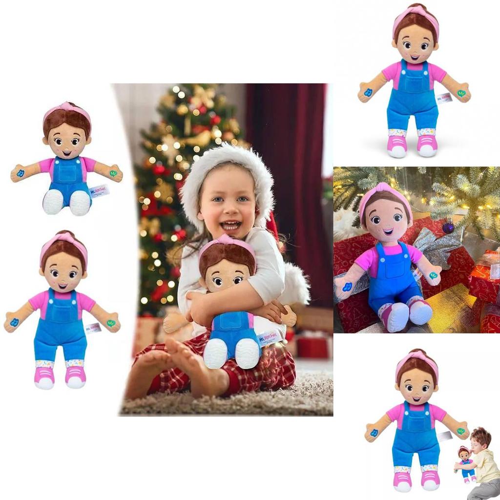Adorable Ms Rachel Plush Doll Soft Cotton Stuffed Toy For Kids With Comforting Features