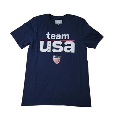 Team USA Officially Licensed Men's Crewneck Soft Short Sleeve Tee (M) Unisex T-Shirt