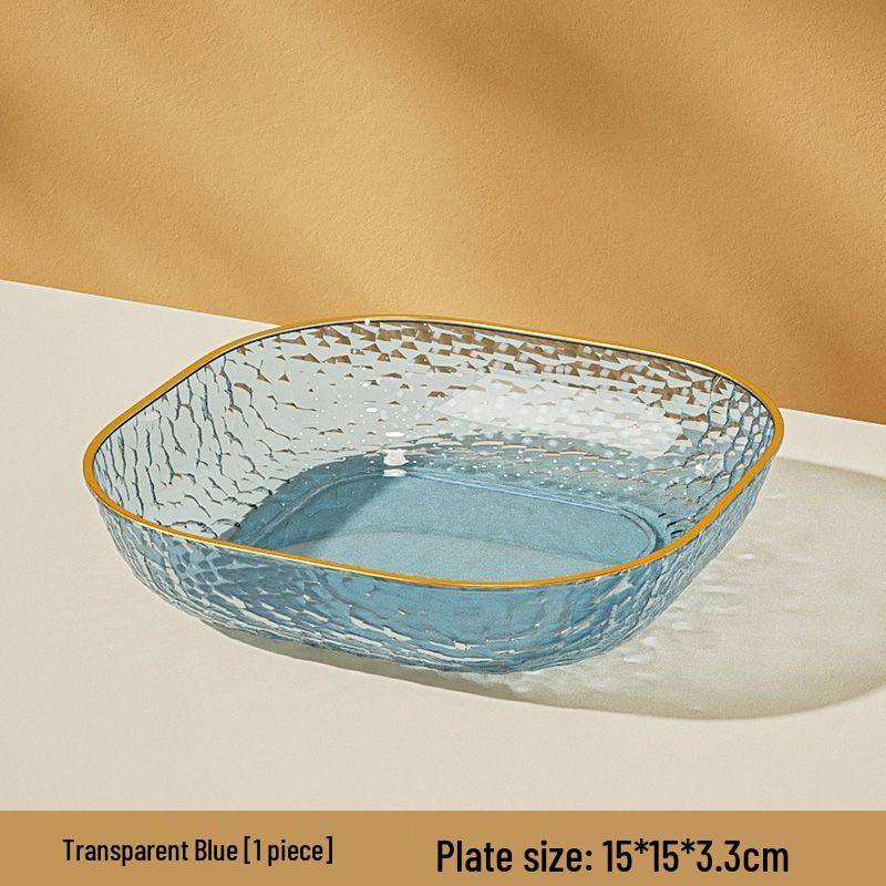 High-Quality Transparent Minimalist Coffee Table Bone Plate