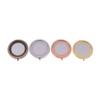 Foldable Vintage Makeup Mirror Mini Square Makeup Vanity Mirror Portable Hand Mirrors Double-Sided Compact Mirror Pocket Cosmetic Mirror