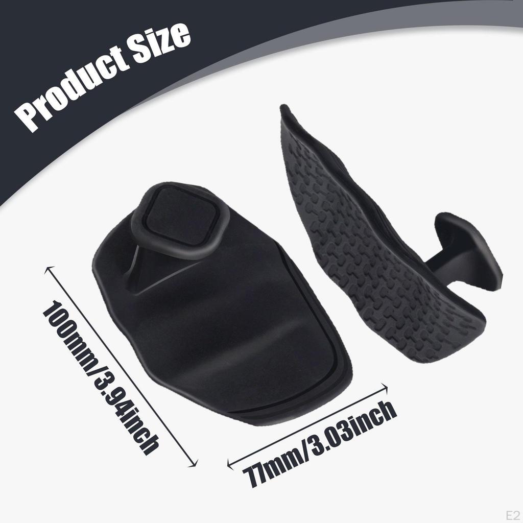 2 Pieces Gym Grips for Weight Lifting Barbell Bar Pads Nonslip Practical Hand Men Women