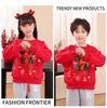 Year of the Horse 2026 Red Family Outfits: Warm, Fleece-Lined Sweatshirts for New Year Celebrations (Family of Three or Four)