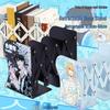 Lanbo Mermaid Desktop Organizer: Retractable Fall Bookshelf & Thickened Book Clip for Students