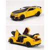 1/24 Scale Chevrolet Camaro Alloy Sports Car Model Diecast Simulation Model Collection Hobbies Decoration Boutique Ornament Gift for Boyfriend