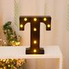 Cross-border Hot-Selling Black LED Letter Lamp for Proposal, Festival Decoration, and Ambiance Arrangement