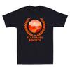 Flaches Mars Society T-Shirt Weltraum Astronomie Planeten T-Shirt Neuheit Herren Baumwollhemd