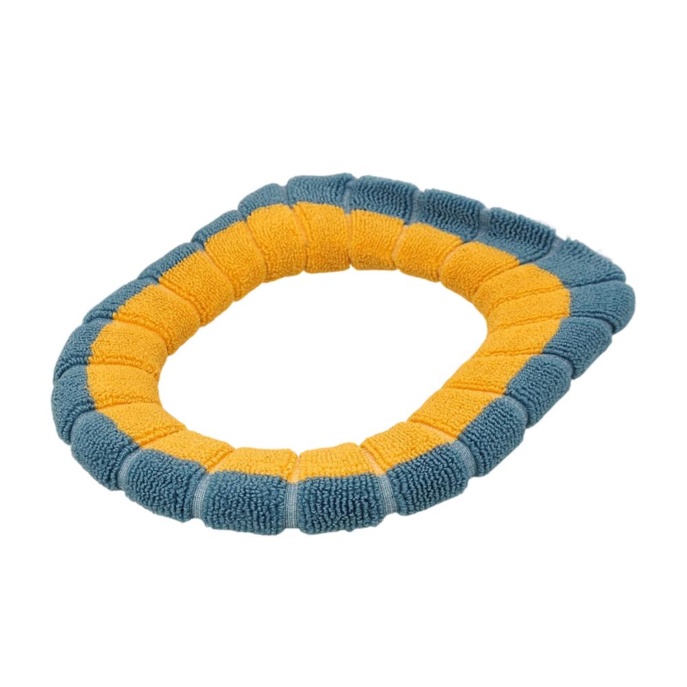 Soft Polyester Toilet Seat Cover Toilet Seat Pad Warm Seating