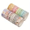 18 Stück/Set Kawaii Tiere Gesicht Cartoon Washi Tape Set Masking Tapes Scrapbooking DIY Journal Schreibwaren Schulbedarf Geschenk