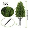 Topiary Trees Ground Stakes Realistic Topiary Cedar Christmas Tree Outdoor Decor For Home Decor Living Room Yard Porch Patio