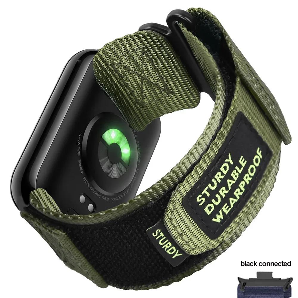 Nylon Loop Strap For Redmi Watch 5 4 Sport Bracelet Interchangeable Wristband For Xiaomi Mi Band 9/8 Pro Adjustable Watch Strap