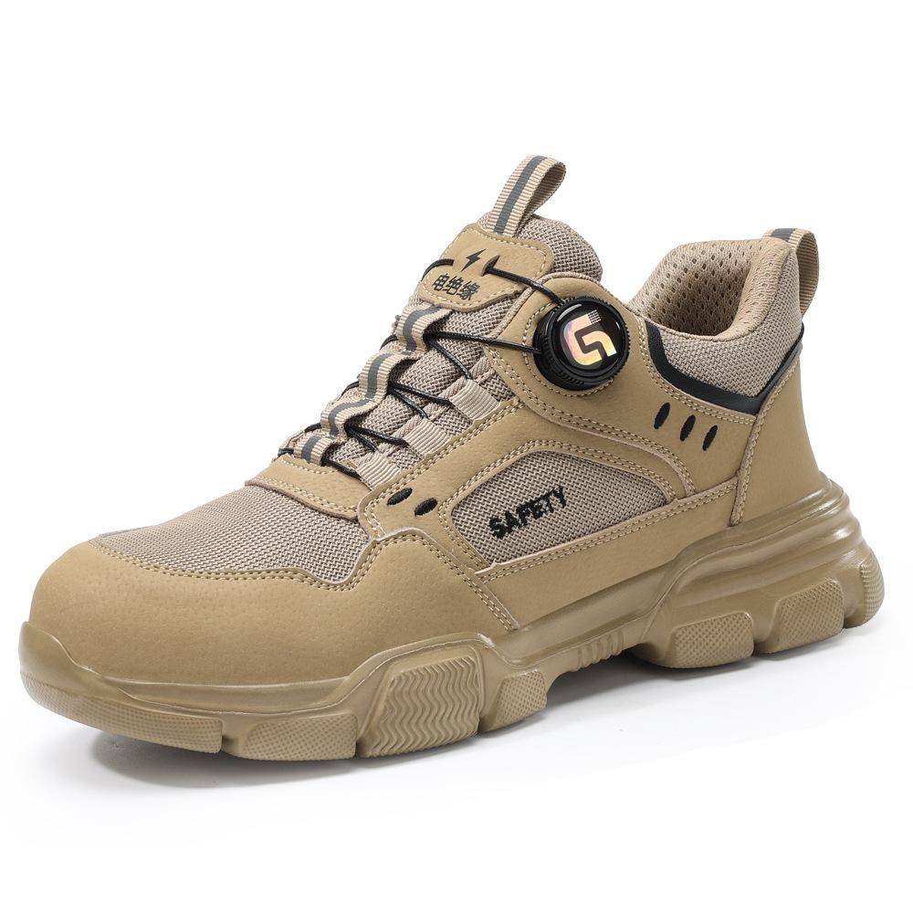 

Rotating Button Unisex Safety Shoes Men for Work Sneakers Shoes Puncture-Proof Protective Women Shoes Steel Toe Work Footwear 48