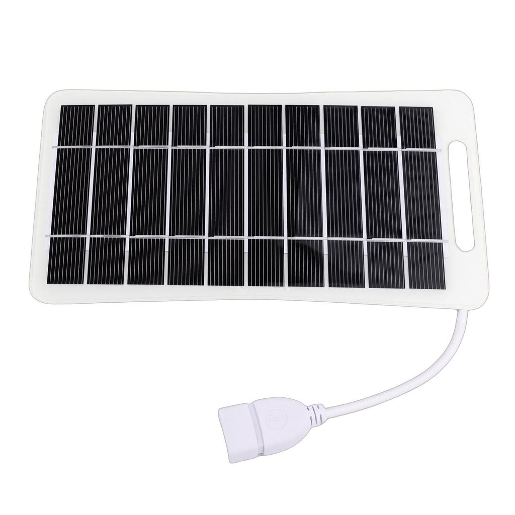 2W Small Solar Panel IP67 Water Proof USB Solar Panel Charger for Outdoor Emergency