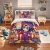 Erstaunliches Digitaler Zirkus Bettbezug Kissenbezug Bettwäsche Set Erwachsener Junge Mädchen Schlafzimmer Dekoration Kinder Geschenk Einzelne Doppelgröße