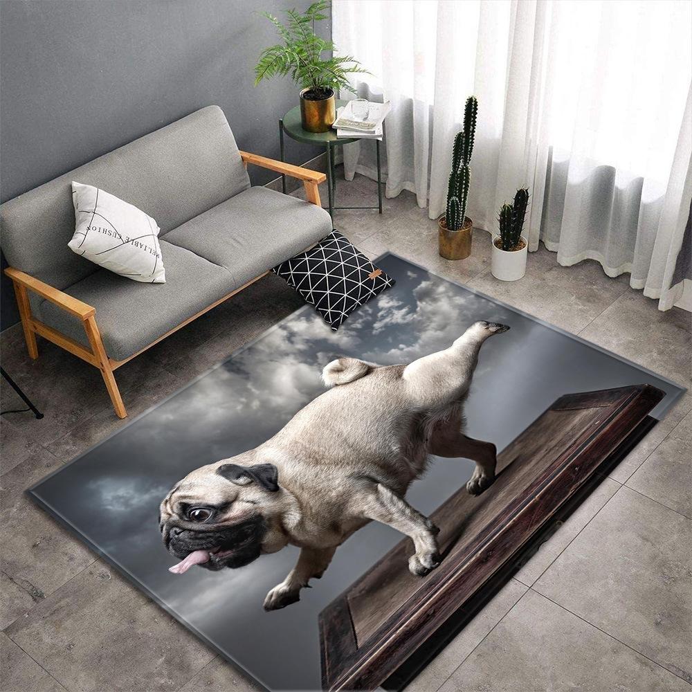 

Animal Carpet Feather Wind Bedroom Floor Mat 50*80cm