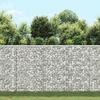 Vidaxl Podniesiona Rabata Gabionowa, Trapezowa, Stal, 100X20X100 Cm