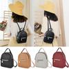 Girl Business Travel PU Daypack Shoulder Bag Waterproof Mini Backpack