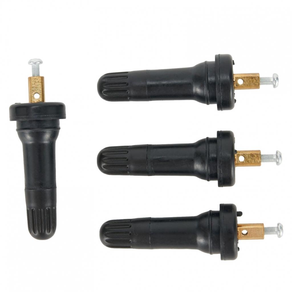 4 Piezas Sensor de Presión de Neumáticos TPMS Vástago de Válvula de Goma Para GMC Para Cadillac Para Chevy