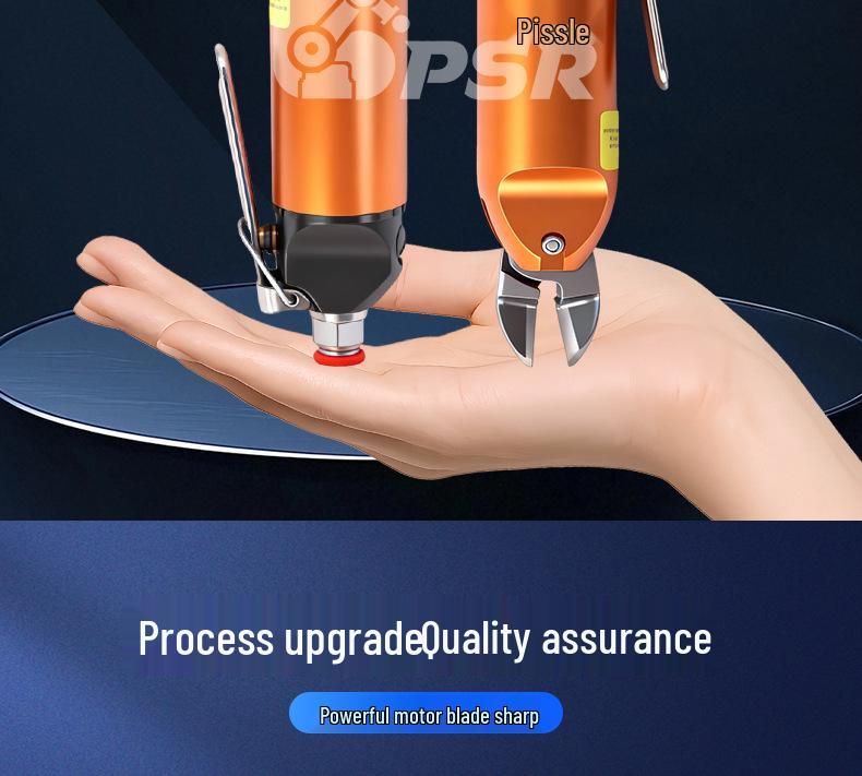 Industrial MR-10 Pneumatic Hand-Press Scissors: High-Pressure Air Shear for Cutting Plastic & Metal Sheets