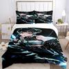 Warrior Girl Print 3Pcs Bedding Setduvet Cover With 2 Bedropillowcase Home Birthday Gift